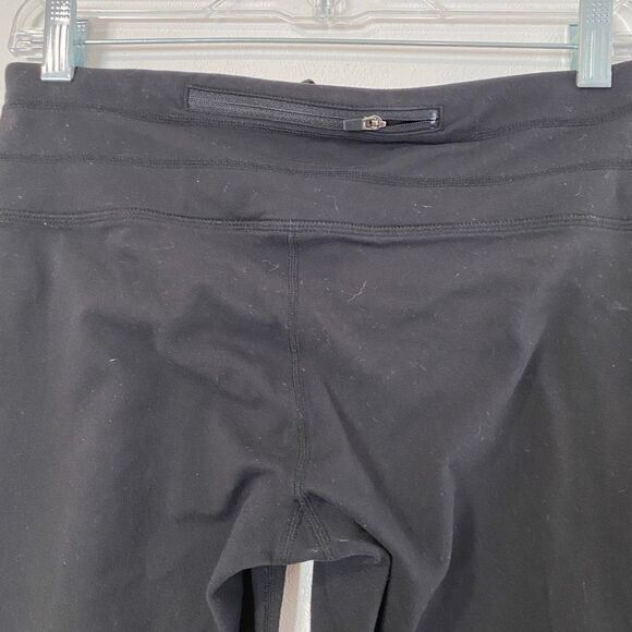 Athleta Black Capri Leggings Women’s Small | Yoga Running Activewear Pockets - Picture 7 of 8